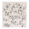Conception de musique 3D autocollants