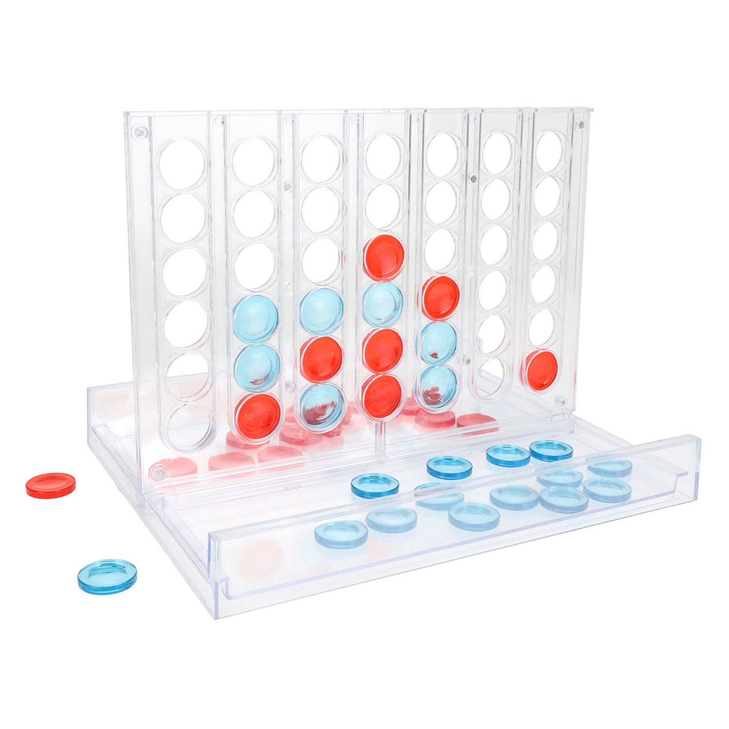 jeu 4 sur 1 ligne transparent