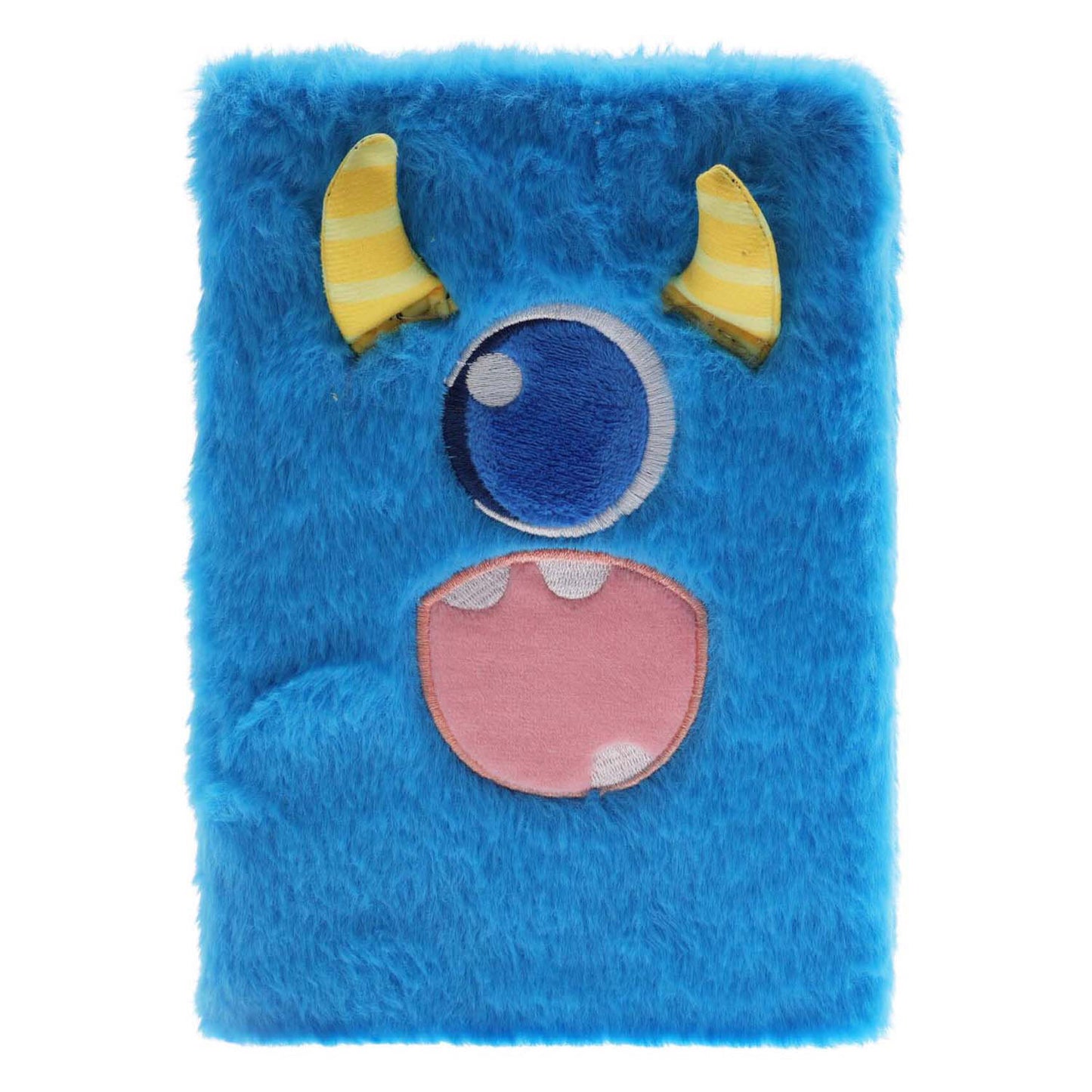Cahier en peluche monstre