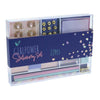 Papeterie Set Gold Purple, 22dlg.