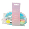 Set de maquillage dans une trousse de toilette, 4 pcs.