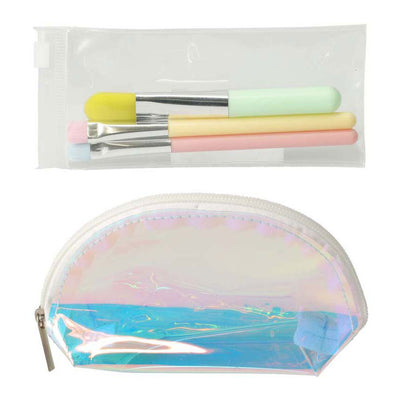 Set de maquillage dans une trousse de toilette, 4 pcs.