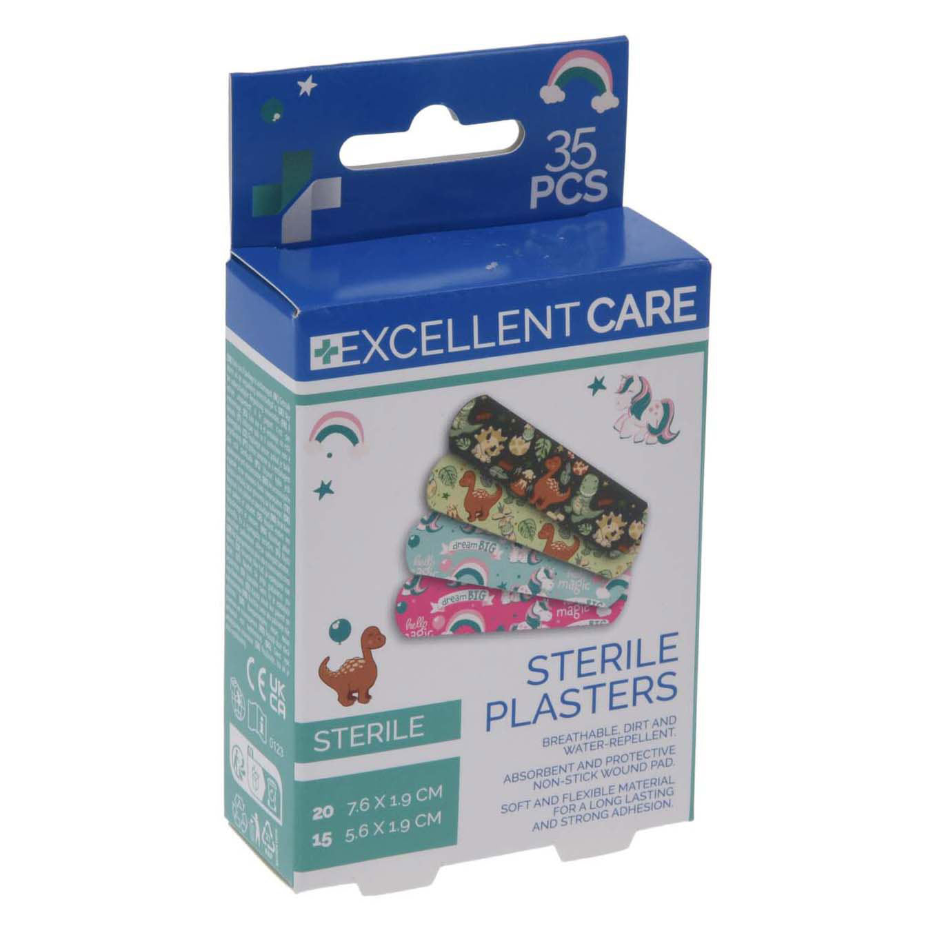 Plâtres pour enfants, 35e.