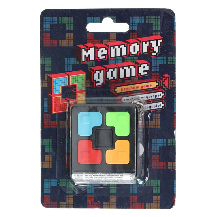 Porte-clés de jeu mémo suivez la couleur