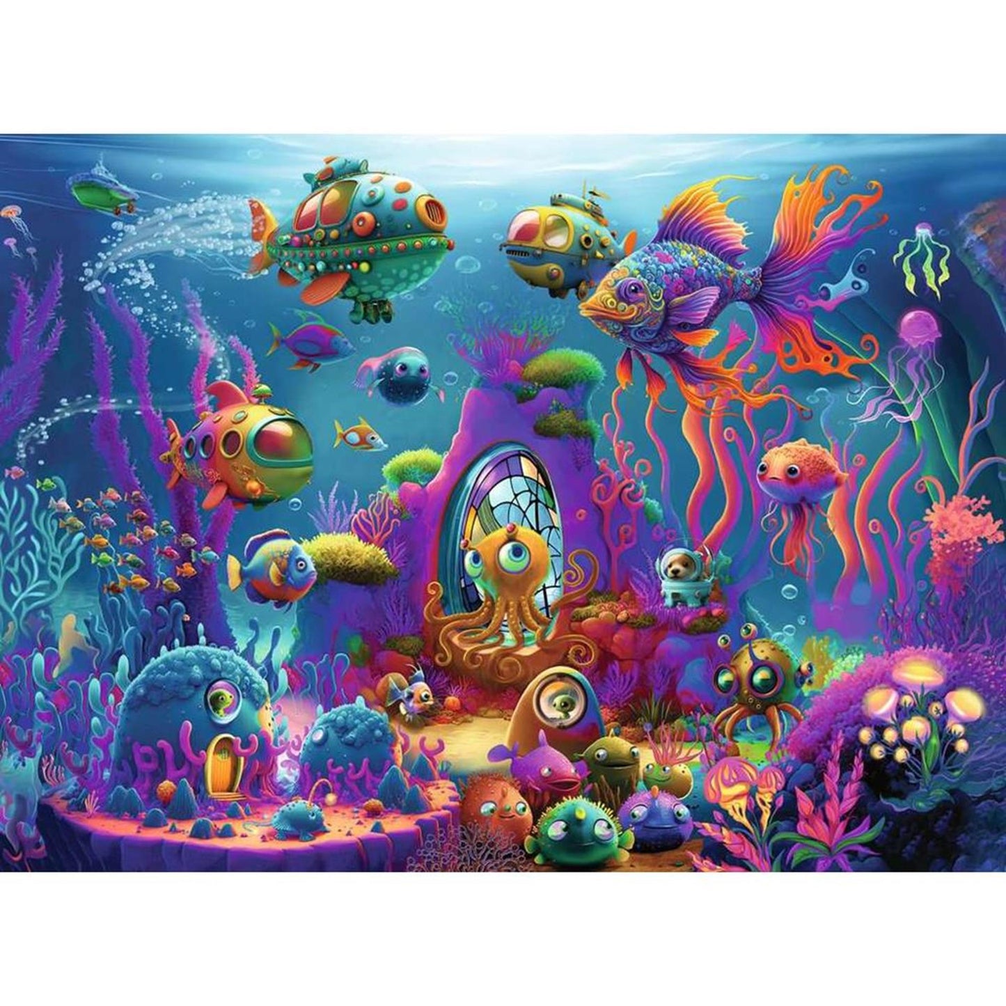 Ravensburger Puzzle de Jigsaw XXL Alien Ocean 150st.