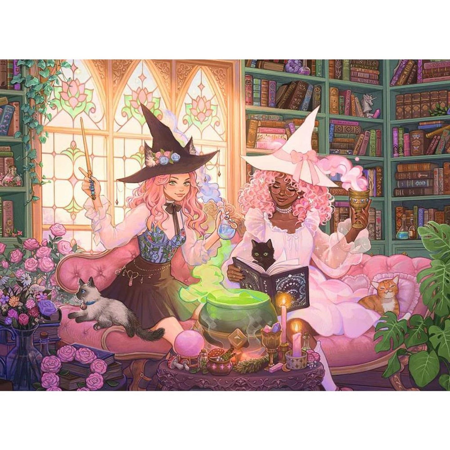 Ravensburger Jigsaw Puzzle XXL Enchanting Library, 200st.
