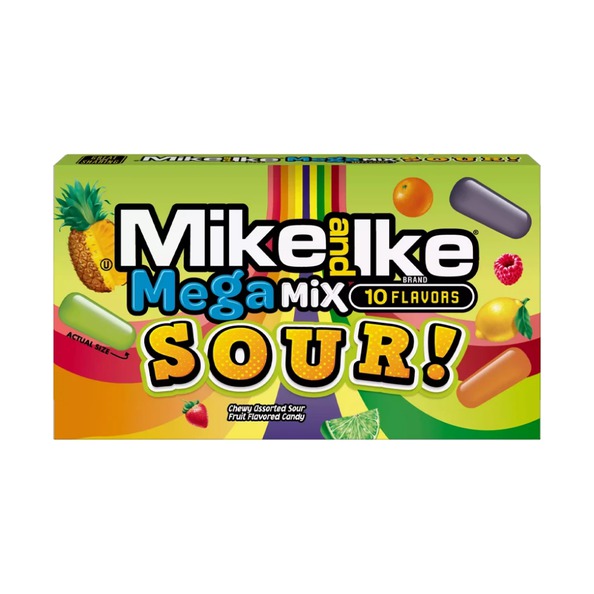 Coffret théâtre Mike et Ike méga mix sour (12x 120gr)