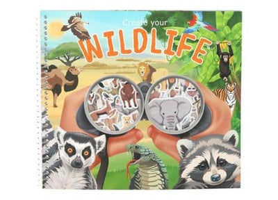 Depesche - créez votre livre d'autocollants sur la vie sauvage