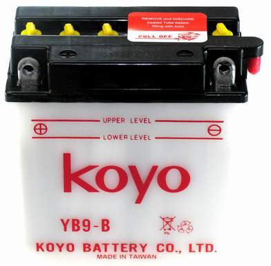Batterie de bord YB-9-B (13,5 x 14 x 7,5 cm)