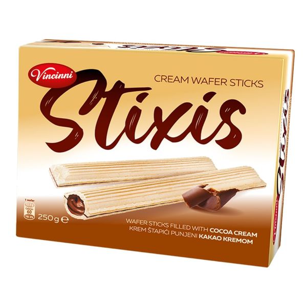 Stixis gaufrestabchen kakao (14x 250gr)
