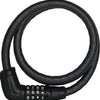 ABUS Microflex 6615C 120 15 verrouillage du câble noir
