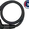 ABUS Microflex 6615C 120 15 verrouillage du câble noir