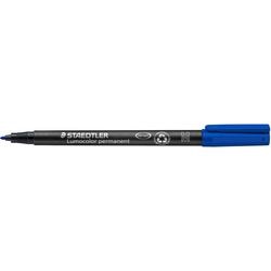 Stylo staedtler lumocolor 317 fibre 1mm bleu étanche