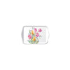 Plateau Ambiente bouquet de tulipes 13x21cm