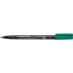 Marqueur permanent ohp staedtler lumocolor vert 10 pièces