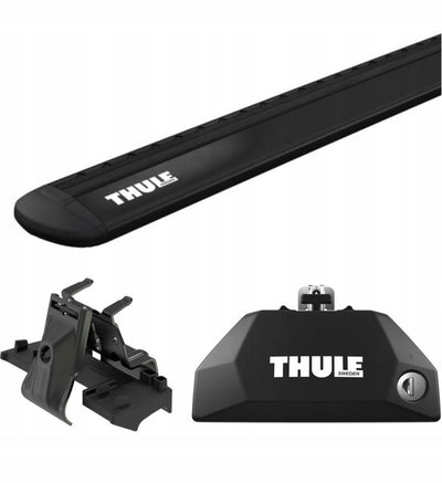 Thule 186201 set pour garde-corps encastré argent