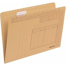 Dossiers suspendus leitz marron 100 pièces carton