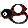 Ciseaux pour enfants Fiskars avec motif animal, Ladybug, L: 13 cm, 1 morceau
