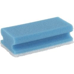 Éponge betra bleu blanc 10 pièces