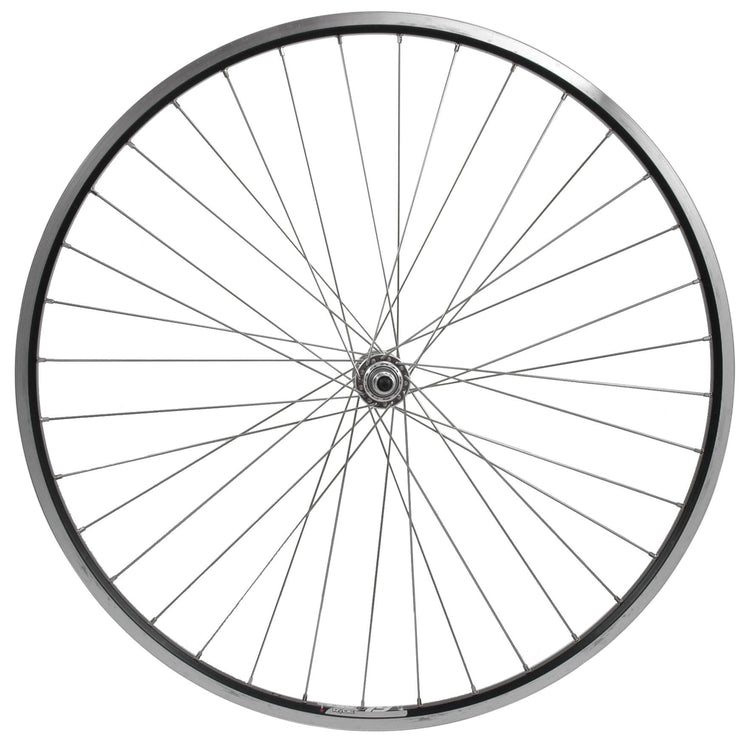 Sunrace cordo roue avant 28 19-622 moyeu axe plein rayon acier inoxydable noir