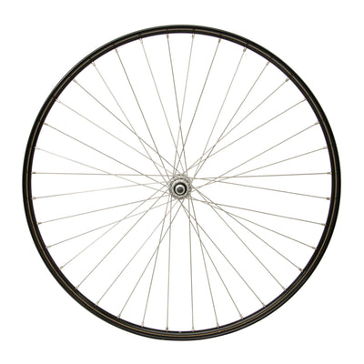 Roue avant Cordo 28 1 2 22-635 rayons en acier inoxydable noir