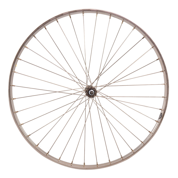 Sunrace cordo roue arrière 28 19-622 moyeu roue libre axe plein acier inoxydable rayon argent