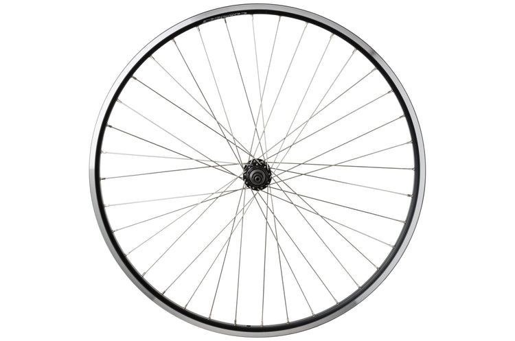 Roue arrière Shimano cordo 28 19-622 moyeu acier inoxydable rayons 7 vitesses noir