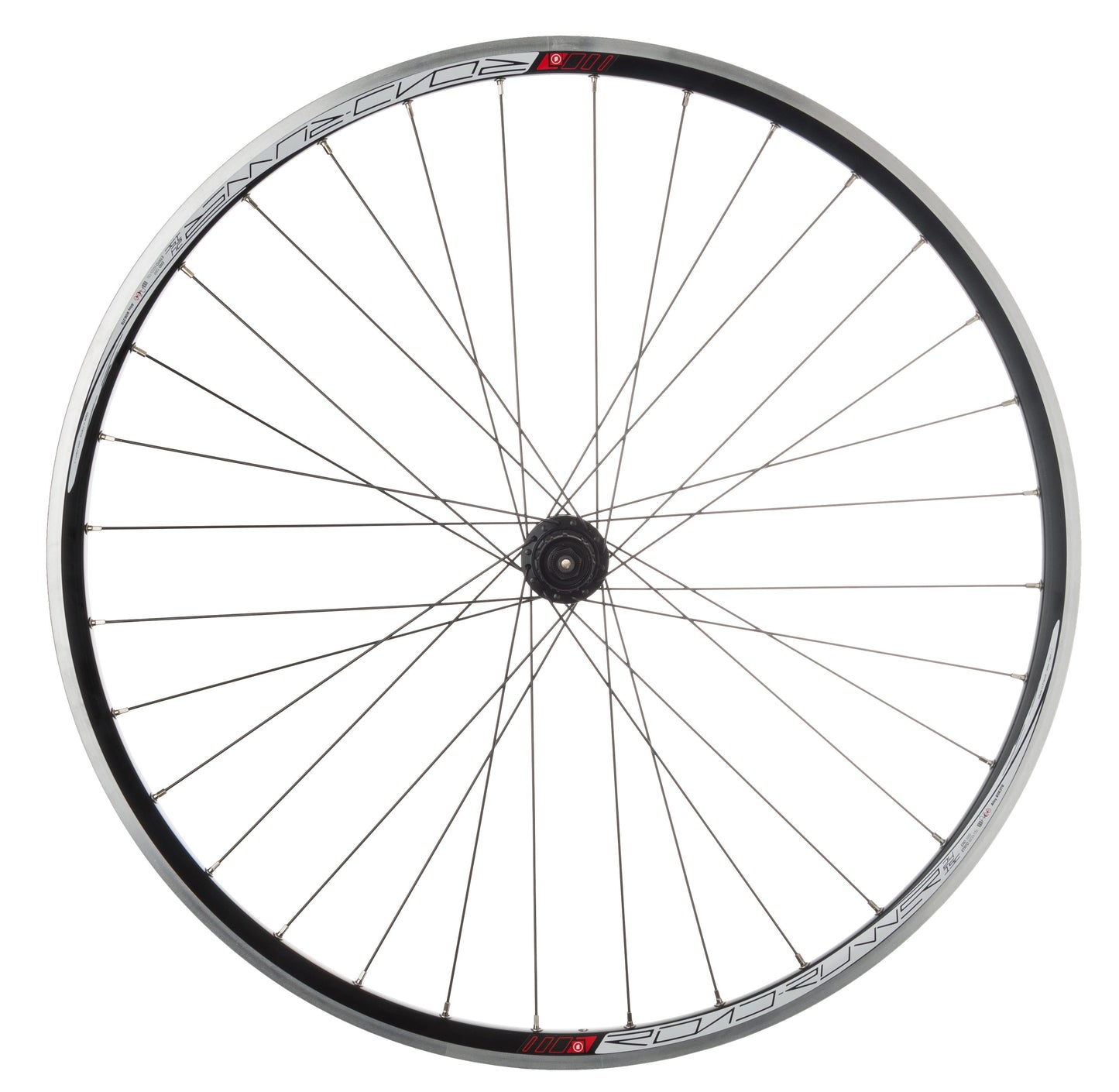 Roue arrière Cordo 28x1-15-622 mach1 jante tiagra 11 vitesses moyeu noir