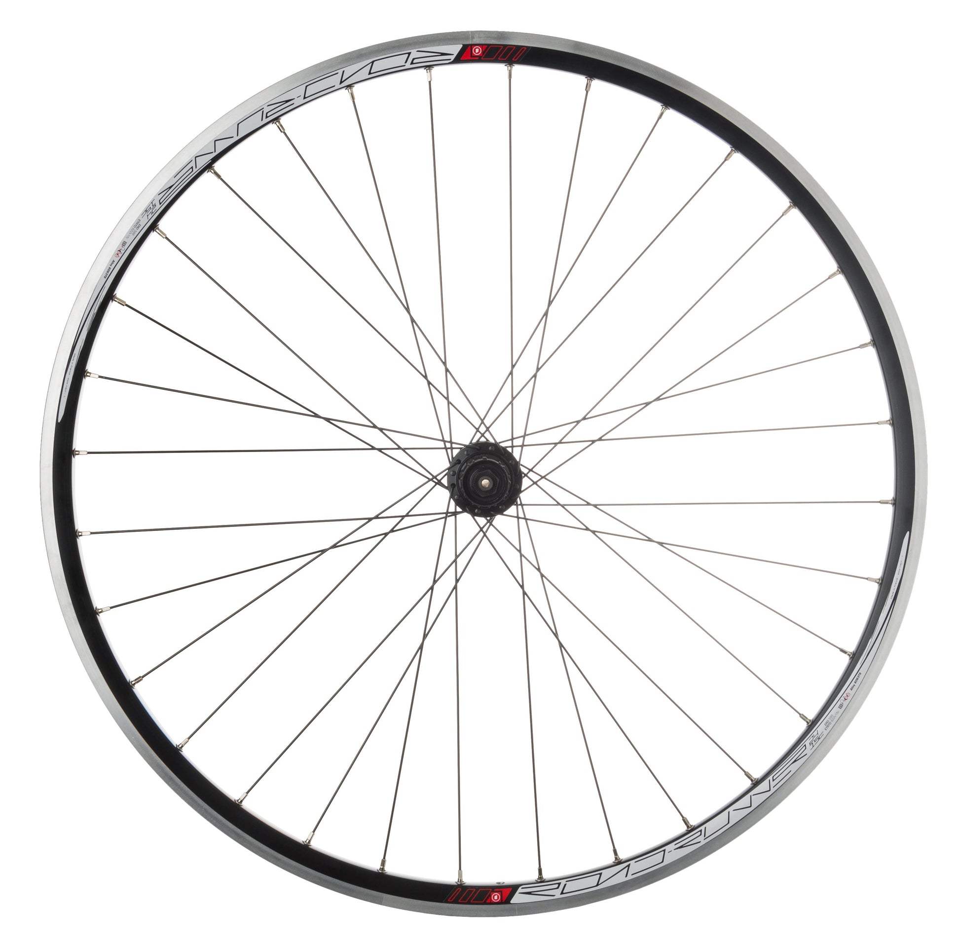 Roue arrière Cordo 28x1-15-622 mach1 jante tiagra 11 vitesses moyeu noir