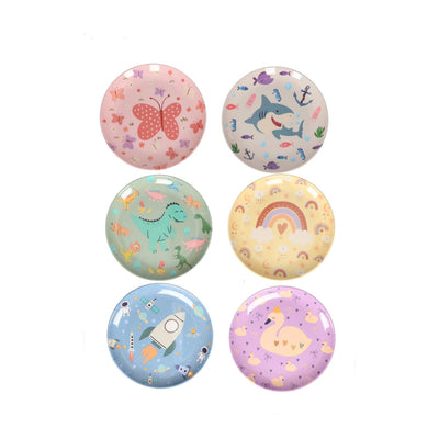 Set d'assiettes en mélamine 21 cm - 12 pcs.