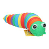 Chenille jouet aux couleurs de l'arc-en-ciel - 18 cm