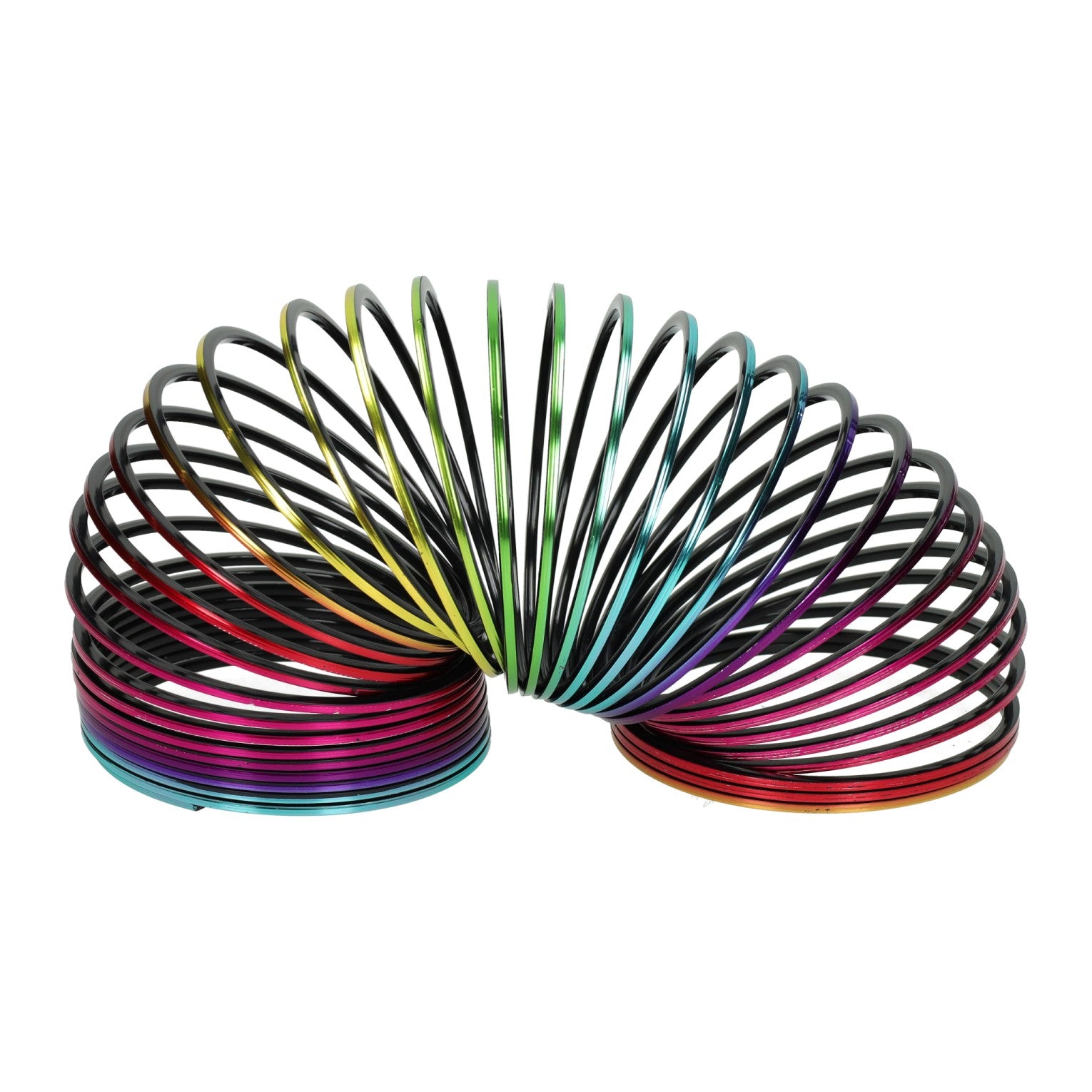 Ressort d'escalier aux couleurs de l'arc-en-ciel - 10cm