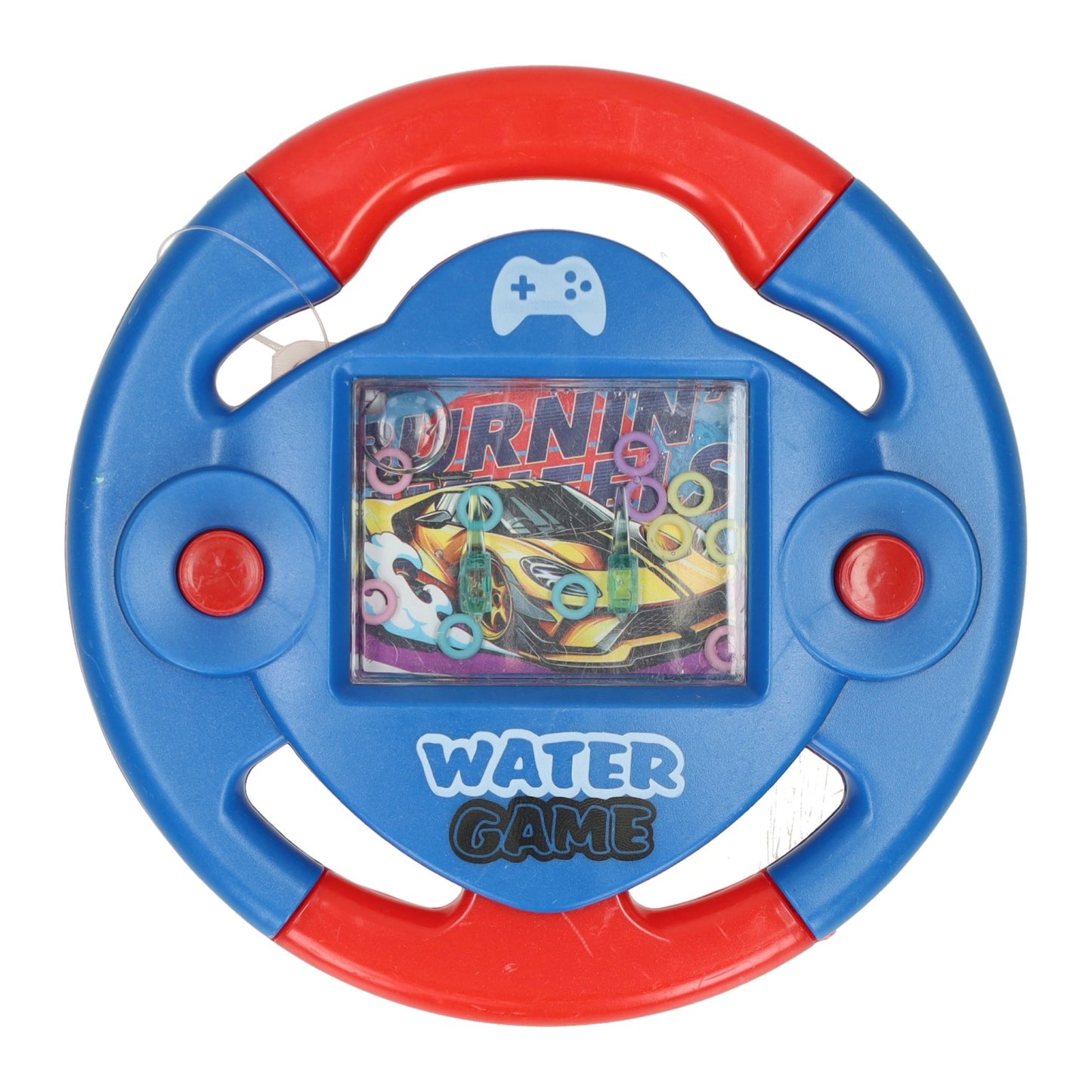 Jeu de patience avec de l'eau en forme de volant