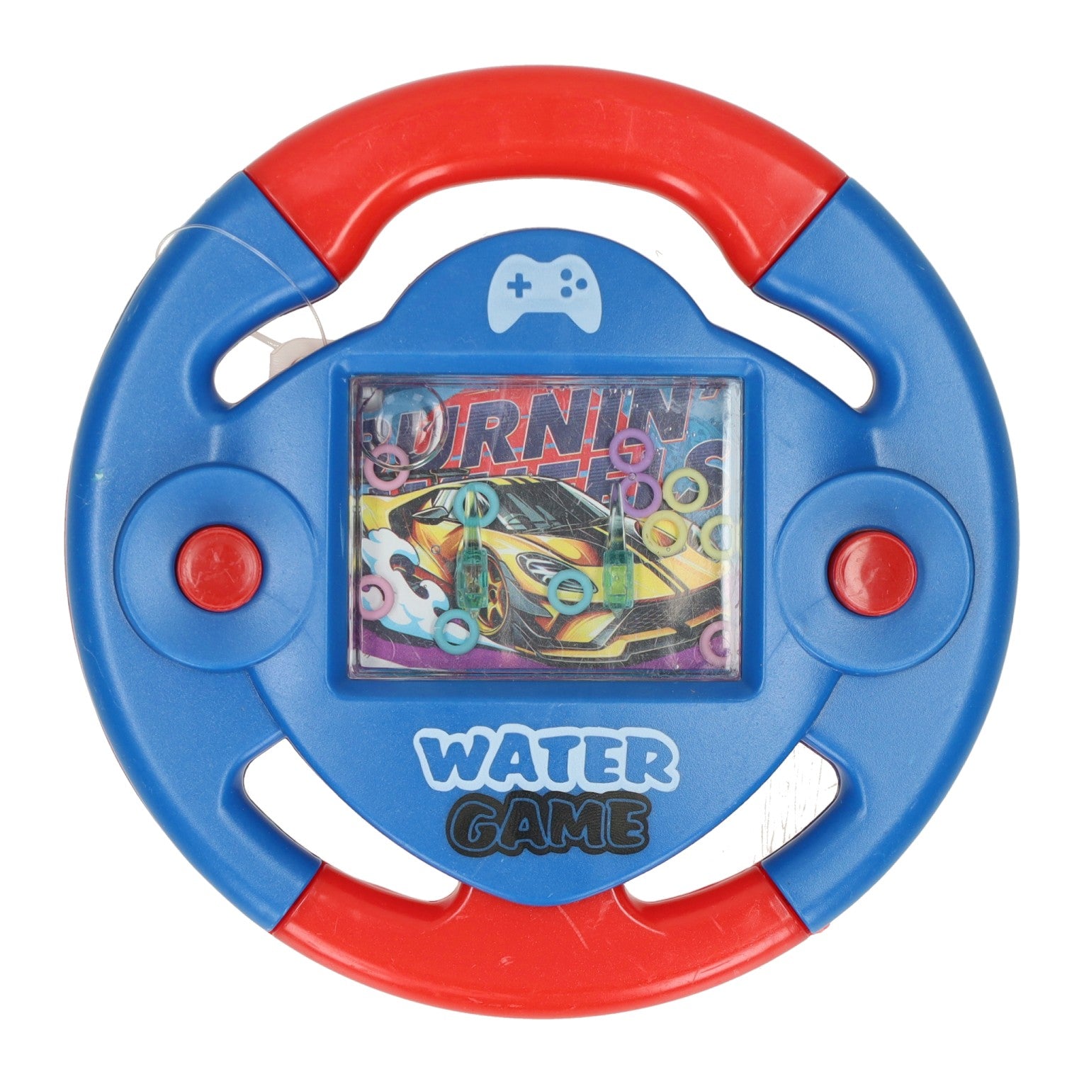 Jeu de patience avec de l'eau en forme de volant