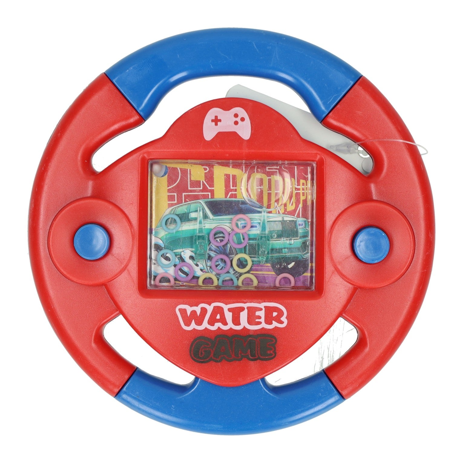 Jeu de patience avec de l'eau en forme de volant