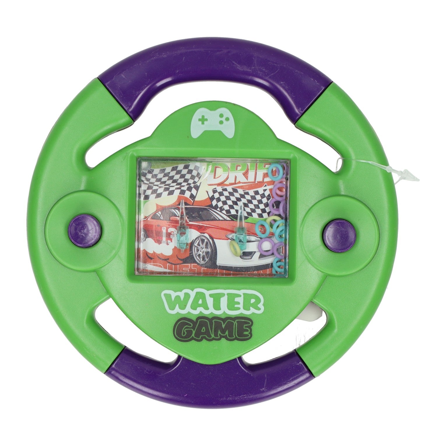 Jeu de patience avec de l'eau en forme de volant