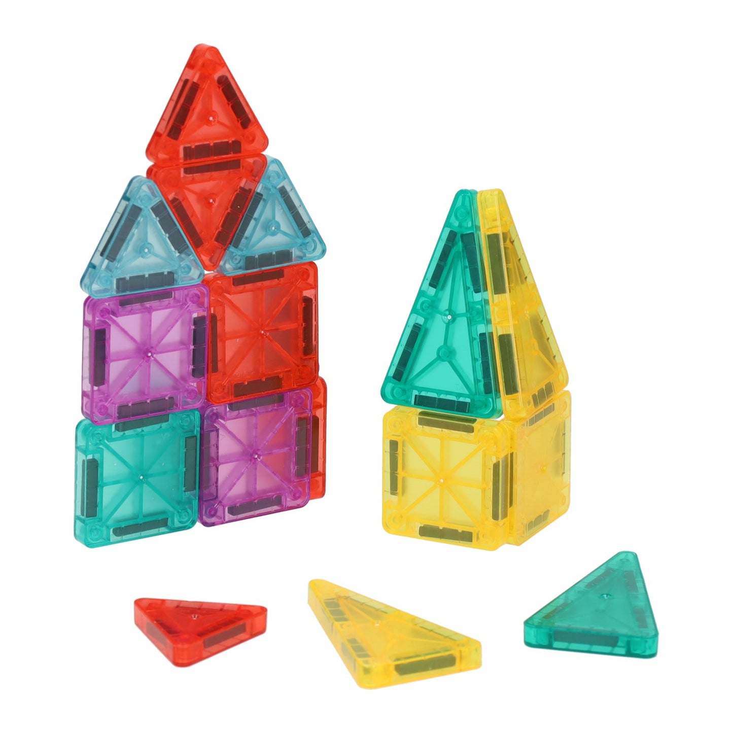 Blocs de construction magnétiques en boîte - 18 pcs.