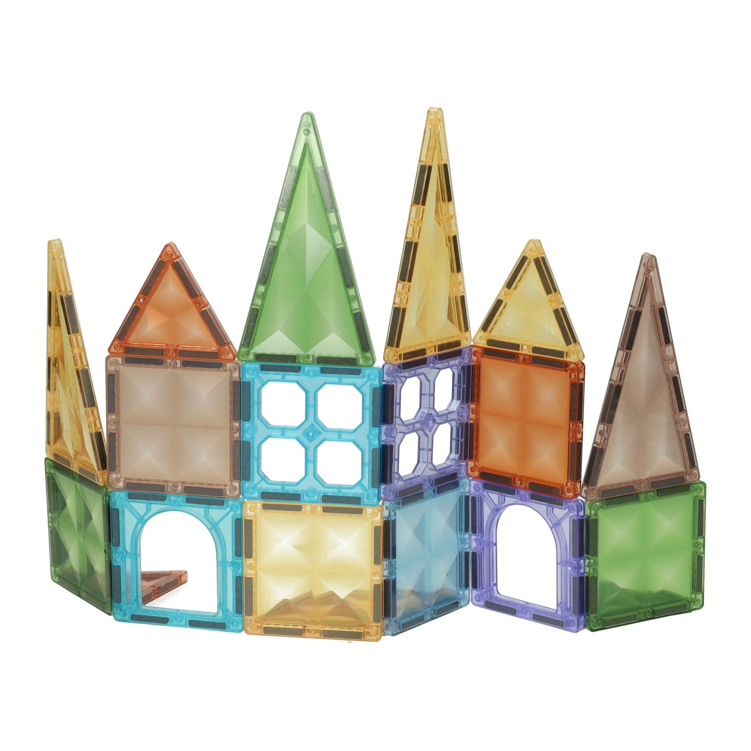 Blocs de construction magnétiques 5 formes - 20 pcs.