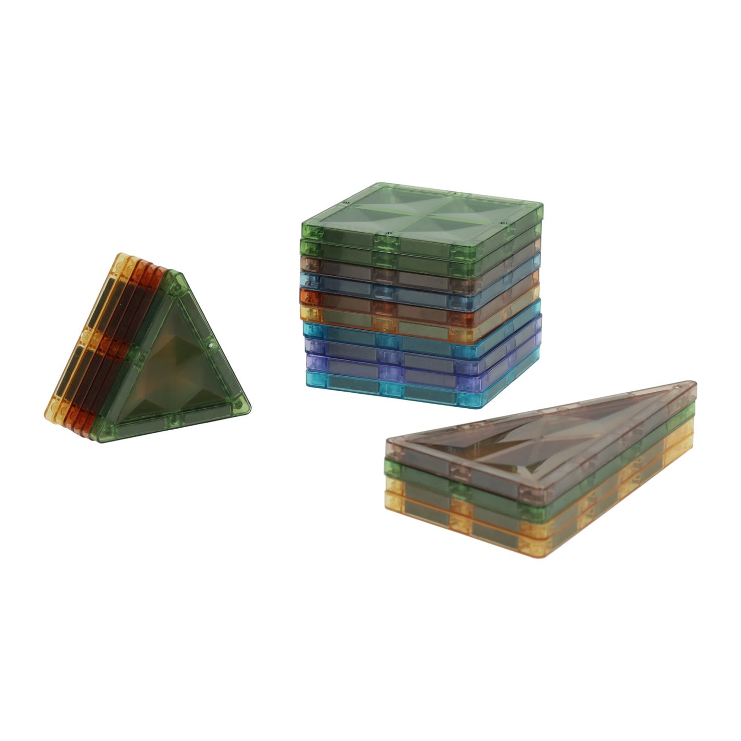 Blocs de construction magnétiques 5 formes - 20 pcs.