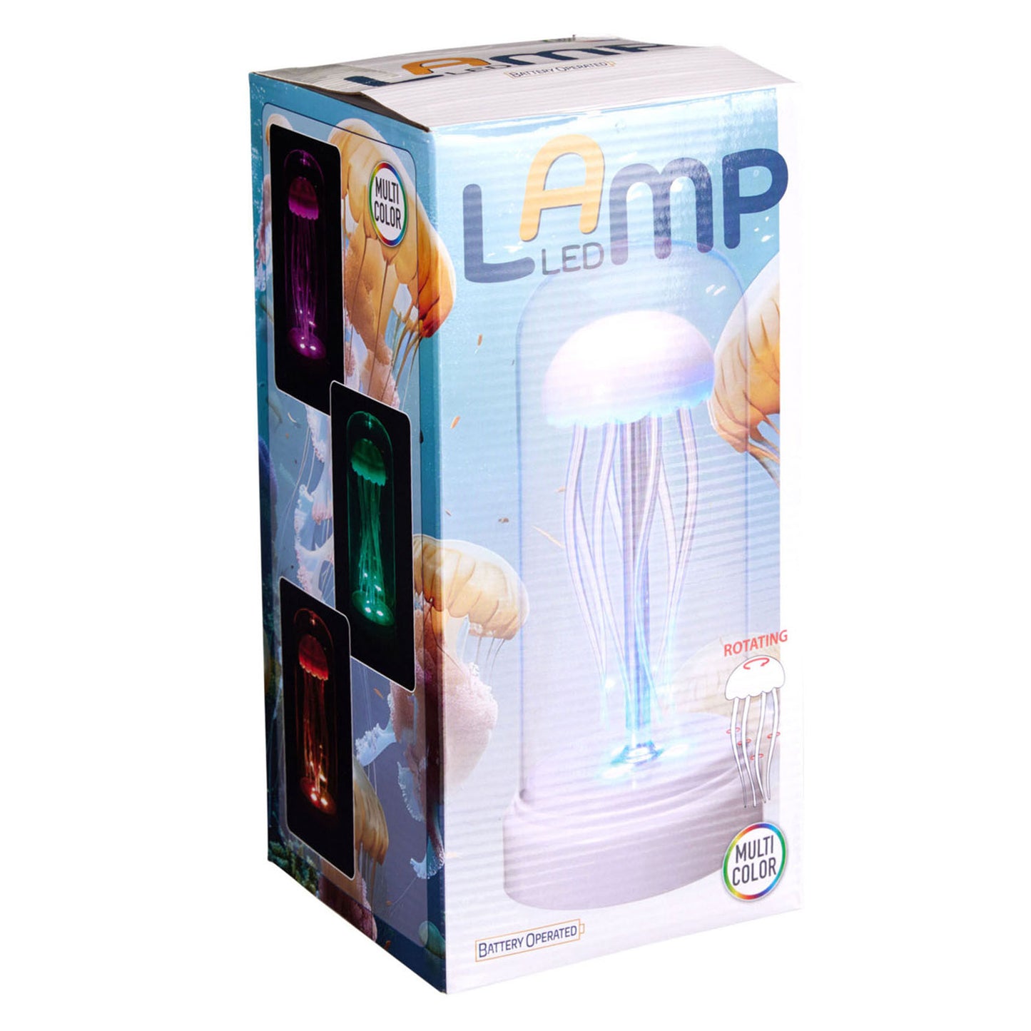 Méduse lampe multicolore