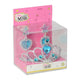 Ensemble d'accessoires princesse diadème et boucles d'oreilles