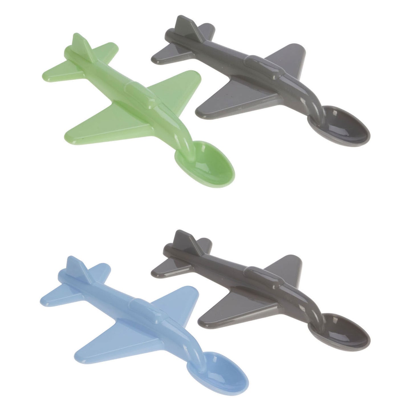 Set de cuillères pour bébé avion - 2pcs.