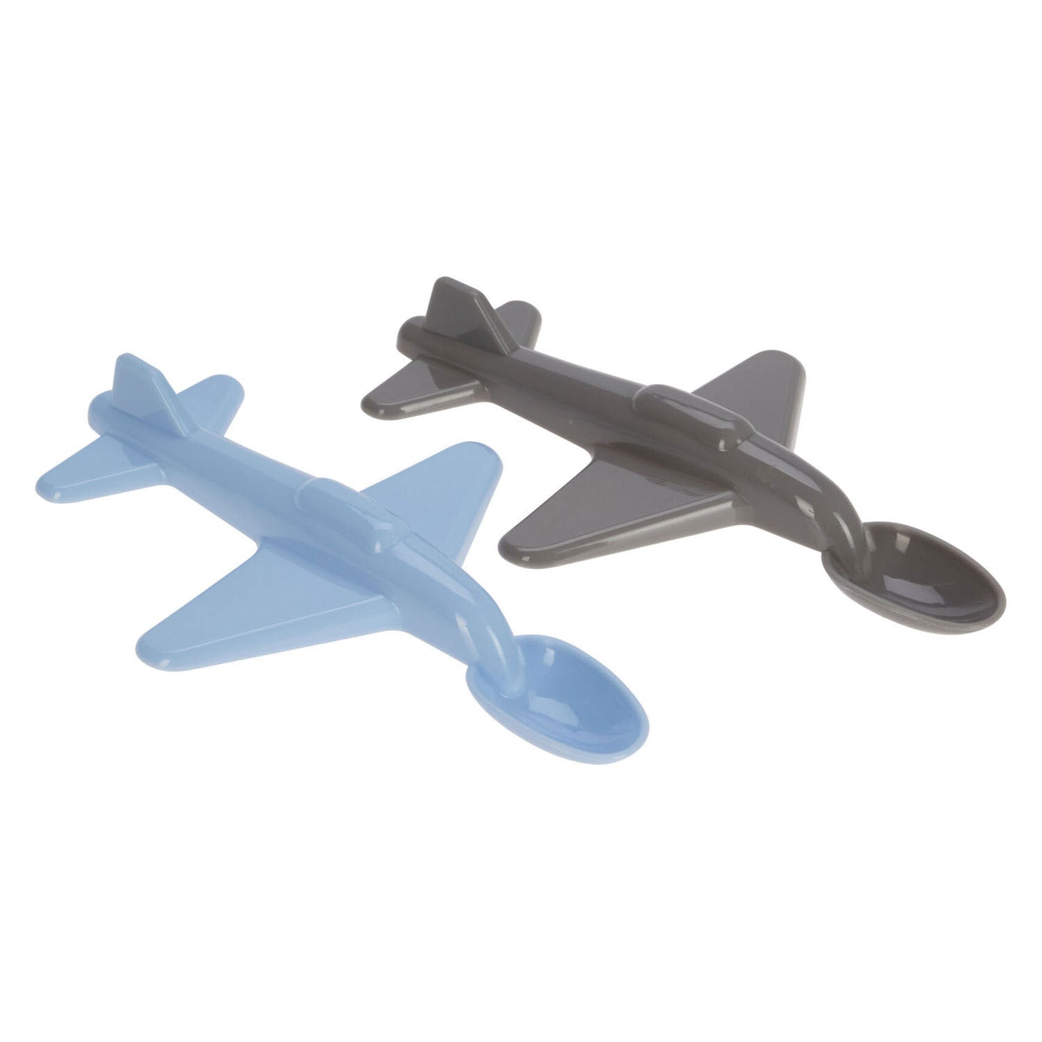 Set de cuillères pour bébé avion - 2pcs.