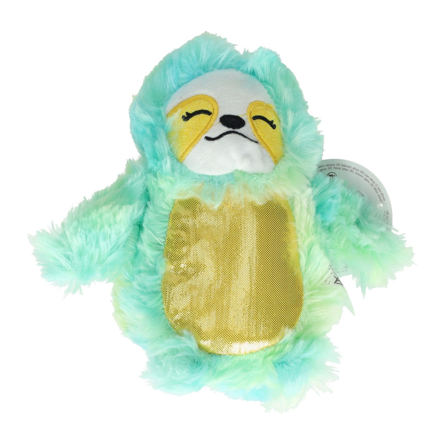 Peluche paresseux effet tie-dye
