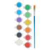 Set de peinture tempera - 12 couleurs