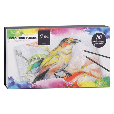Set de crayons de couleur - 80 pcs.