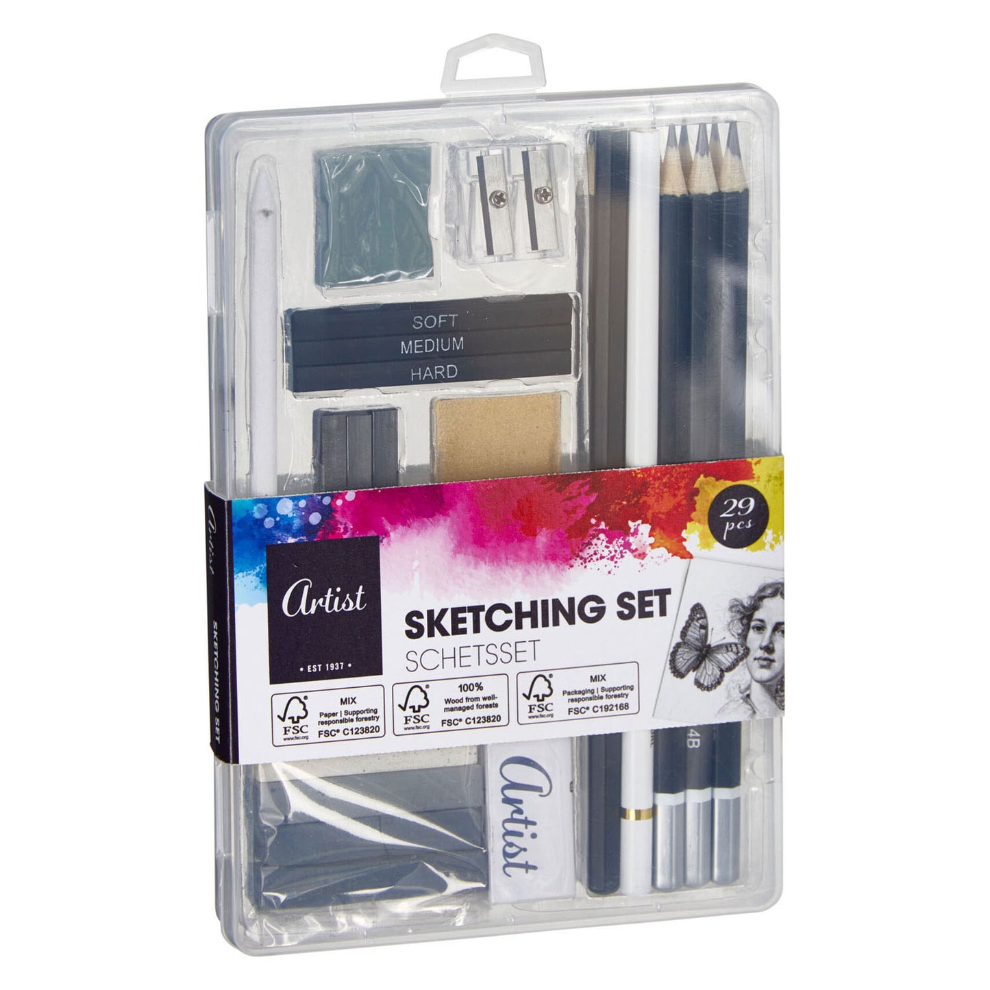 Ensemble de croquis complet - 29 pcs.