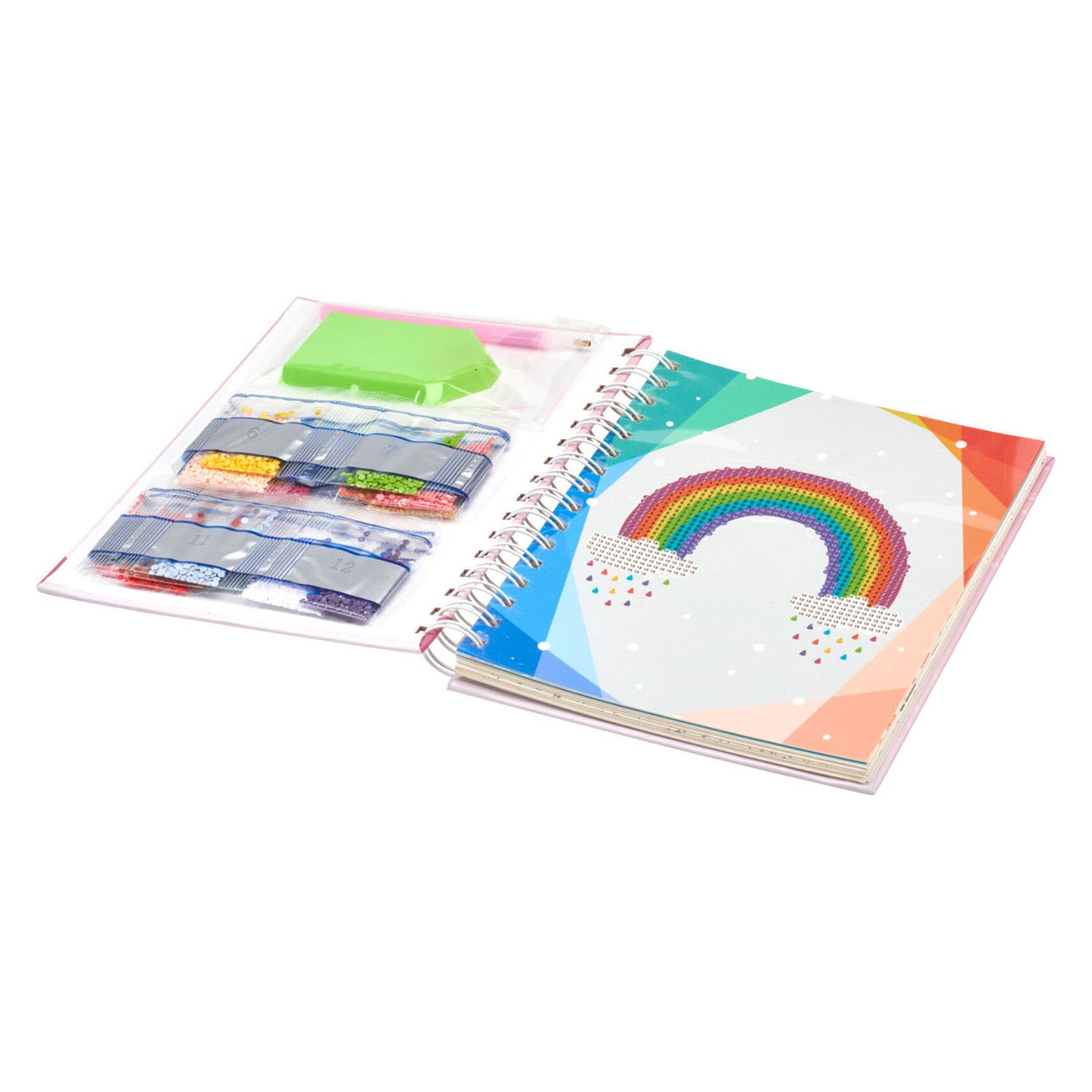 Livre de dessin de peinture au diamant