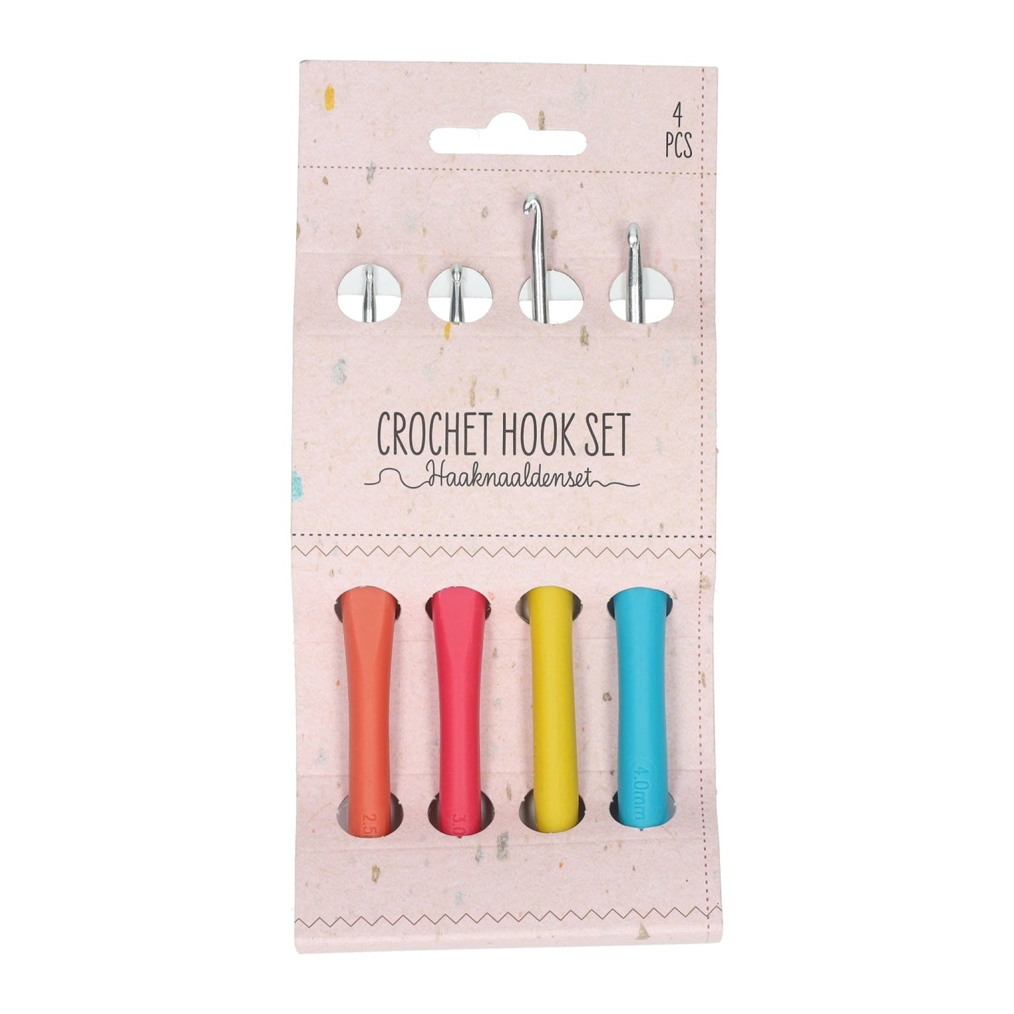 Jeu de crochets - 2,5 mm, 3 mm, 3,5 mm, 4 mm