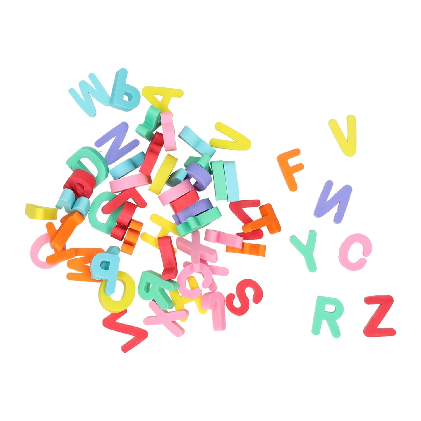 Jeu de gommes alphabet - 60 pcs.